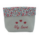 PANIER À LINGETTES PERSONNALISABLE