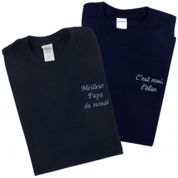 T-SHIRT COL ROND PERSONNALISABLE