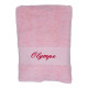 SERVIETTE DE TOILETTE PERSONNALISABLE