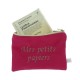 Trousse petits papiers personnalisable