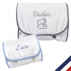 Trousse de toilette en éponge personnalisable