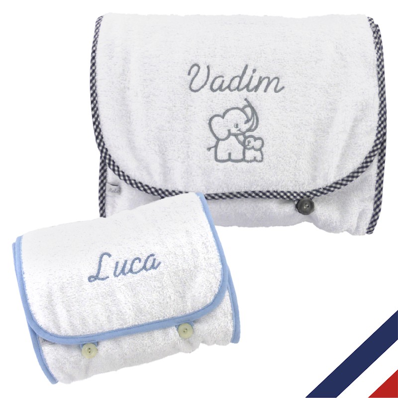 Melocotone Trousse De Toilette Eponge Personnalisable