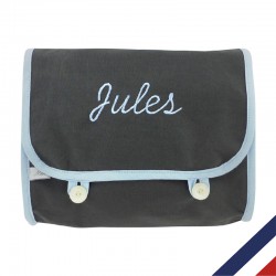 TROUSSE DE TOILETTE TISSU PERSONNALISABLE