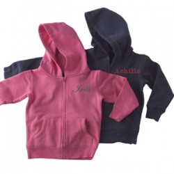 SWEAT À CAPUCHE ENFANT PERSONNALISABLE