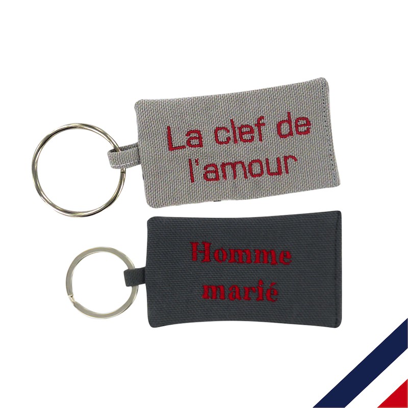 PORTE CLES ETIQUETTE GM - THOUMYRE