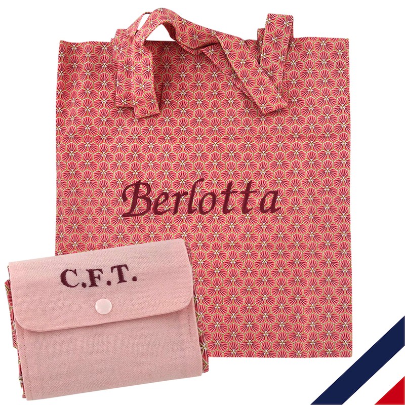 Melocotone Sac shopping pliable et personnalisable