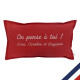 Coussin câlin personnalisable