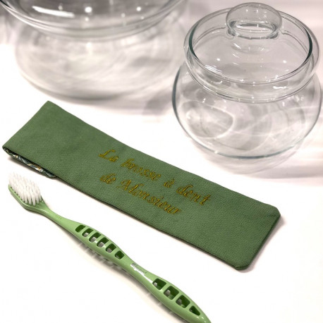Melocotone - Étui pour brosse à dents fabriquée en france et