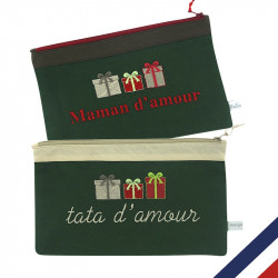 POCHETTE TRIO DE NOËL PERSONNALISABLE