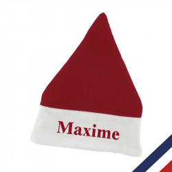 BONNET DE NOËL BÉBÉ PERSONNALISABLE