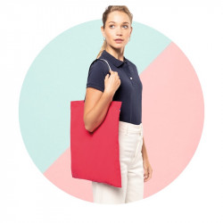 SAC SHOPPING TRICOLORE PERSONNALISABLE