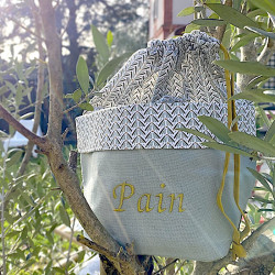 Paniere a pain tissu discount