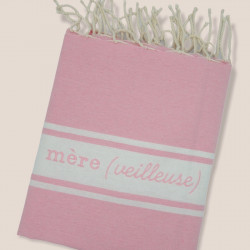 FOUTA DOUBLE TYPO PERSONNALISABLE