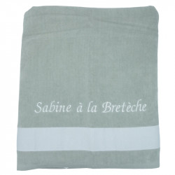 DRAP DE PLAGE PERSONNALISABLE