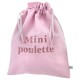 Pochette petit linge personnalisable