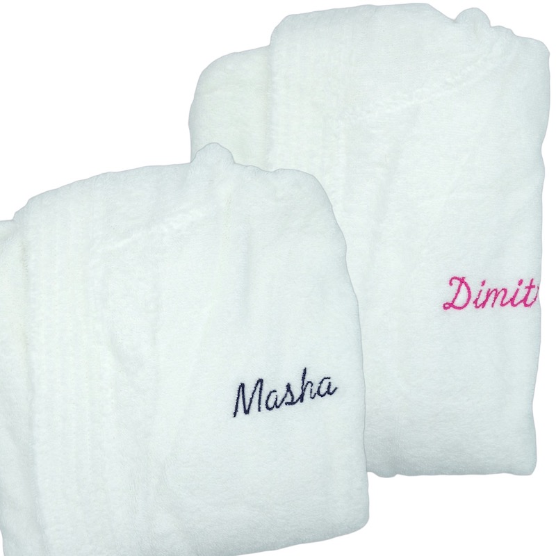 Melocotone Peignoir Enfant Personnalisable