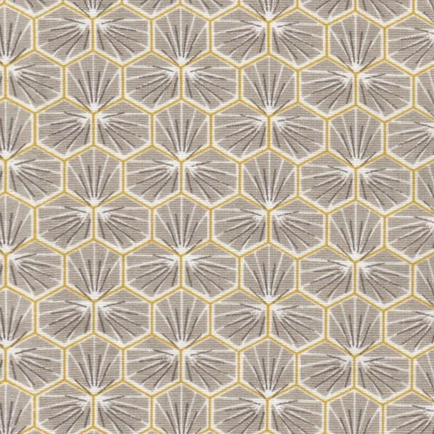 Hexagone taupe